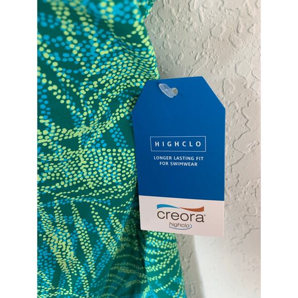 Lands End Chlorine Resistant Tankini Swim 14 DDD NWT - Picture 6 of 6